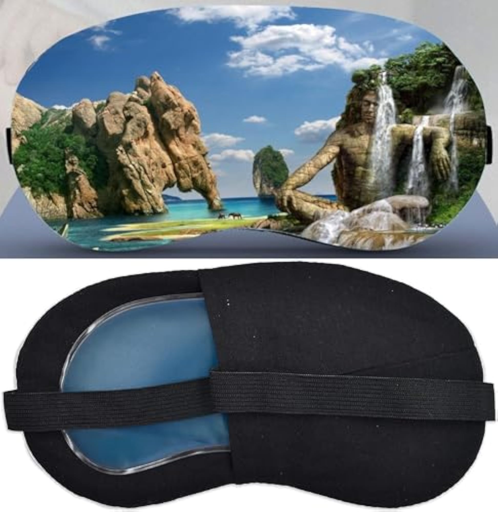 Cotton Sleep Eye Mask for Side Sleepers
